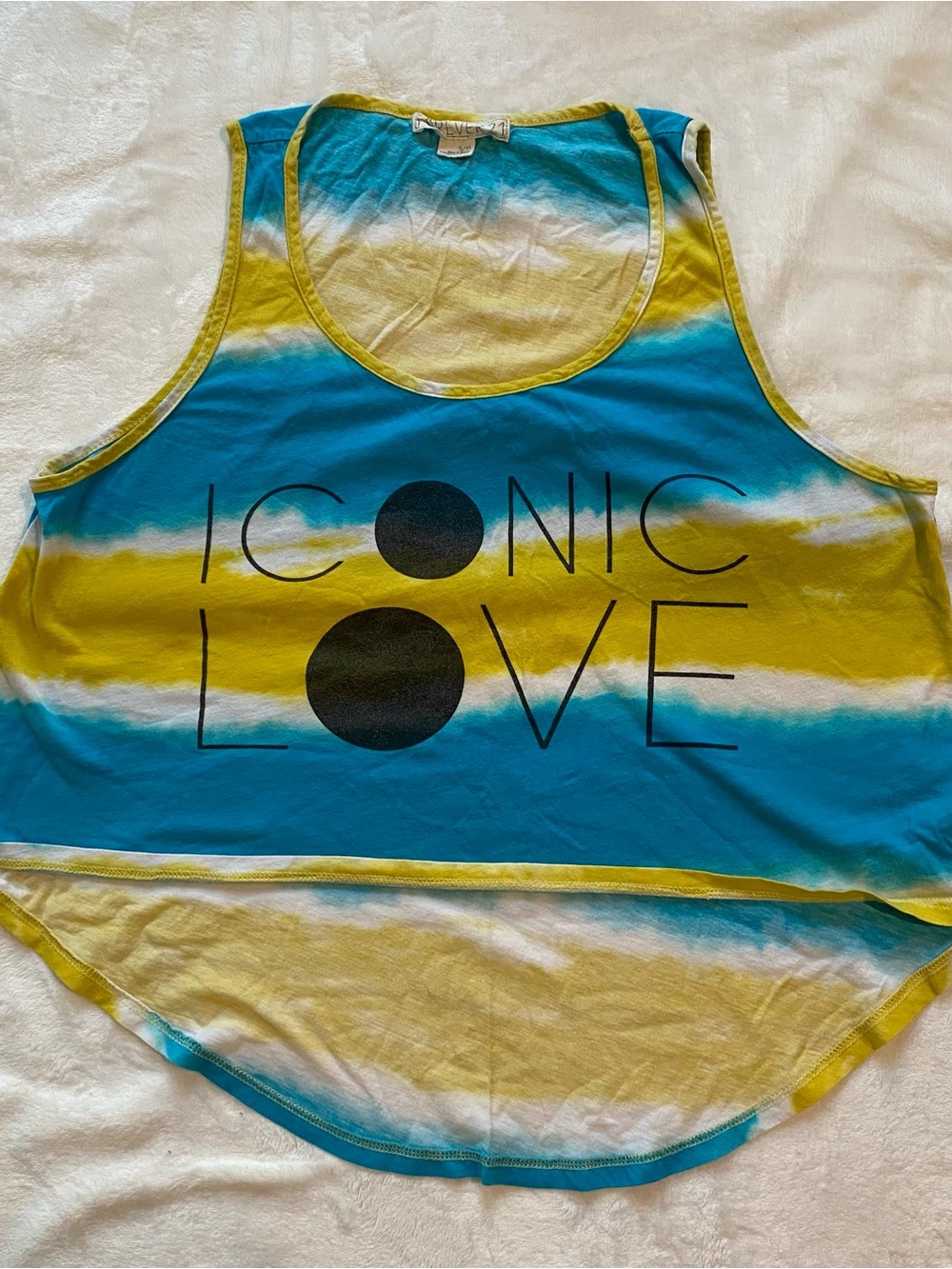 Forever 21 Tie-Dye Crop Top